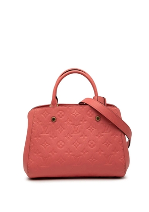 Louis Vuitton Pre-Owned 2016 Monogram Empreinte Montaigne BB satchel - Pink