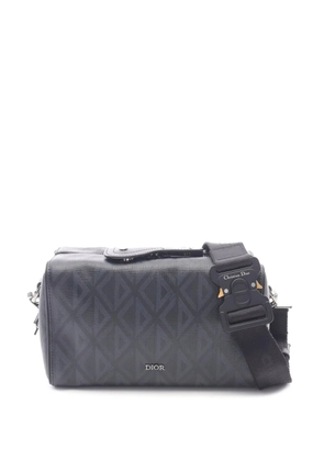Christian Dior Pre-Owned 2021-2025 CD Diamond Coated Canvas Lingot 22 Bag crossbody bag - Black