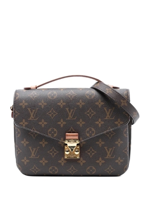 Louis Vuitton Pre-Owned 2020 Monogram Pochette Metis satchel - Brown