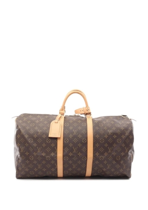 Louis Vuitton Pre-Owned 2001 Monogram Keepall 55 travel bag - Brown
