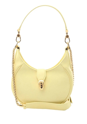 Bvlgari Pre-Owned 2010-2025 Small Leather Serpenti Ellipse satchel - Yellow