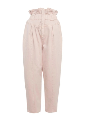 Fendi Pre-Owned paperbag waist jeans - Pink