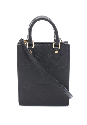 Louis Vuitton Pre-Owned small Sac Plat Monogram Empreinte two-way handbag - Black