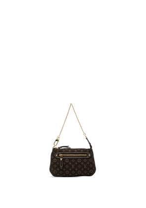 Louis Vuitton Pre-Owned 2010 Monogram Mini Lin Mini Pochette Accessoires handbag - Brown