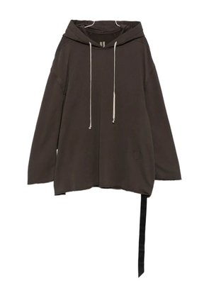 Rick Owens DRKSHDW drawstring hoodie - Grey