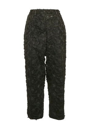Dolce & Gabbana Pre-Owned appliqué-detailing pants - Black