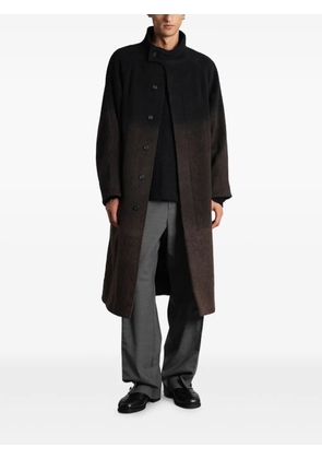 _J.L-A.L_ buttoned coat - Brown