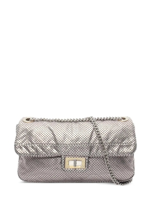 CHANEL Pre-Owned 2006-2008 Reissue Perforated Calfskin Drill Flap shoulder bag - Silver