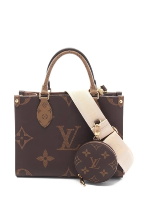 Louis Vuitton Pre-Owned 2010s On-the-Go PM monogram tote bag - Brown