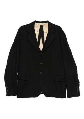 Masnada single-breasted blazer - Black
