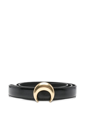 Marine Serre crescent buckle belt - Black