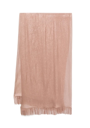 Maria Lucia Hohan fringe scarf - Brown