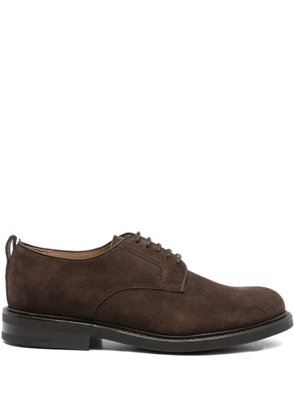 Church's suede derby lace-up shoes - Brown