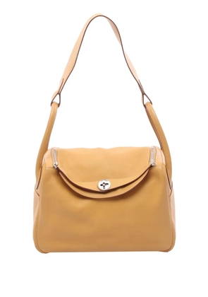 Hermès Pre-Owned 2016 Swift Lindy 30 shoulder bag - Brown