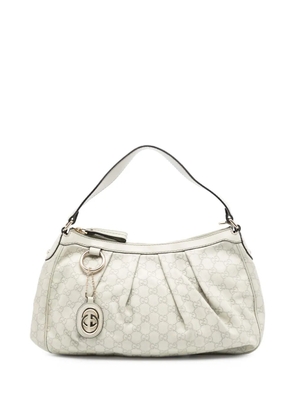 Gucci Pre-Owned 2016-2025 Guccissima Sukey shoulder bag - White