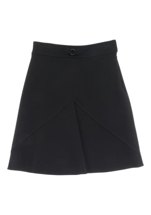 Hermès Pre-Owned 2010s panelled skirt - Black
