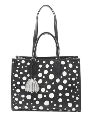 Louis Vuitton Pre-Owned 2010s monogram empreinte dot tote bag - Black