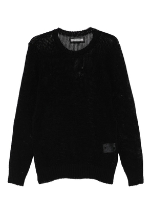 Deepti crew-neck sweater - 99 BLACK