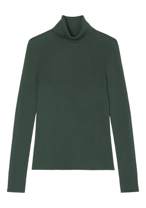 Marc O'Polo ribbed turtleneck top - Green