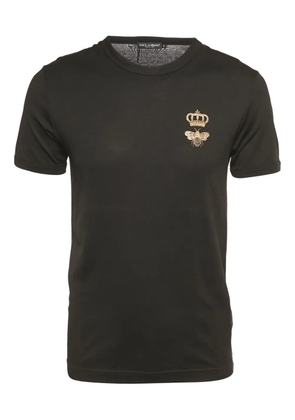 Dolce & Gabbana Pre-Owned embroidered T-shirt - Black