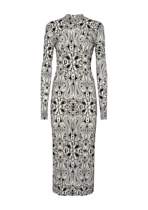 Philipp Plein Gothic Plein midi dress - Black