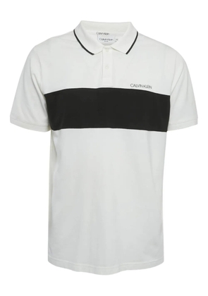 Calvin Klein Vintage logo-appliqué polo shirt - White