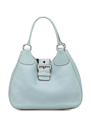 Prada Pre-Owned 2013-2020 Vitello Daino shoulder bag - Blue