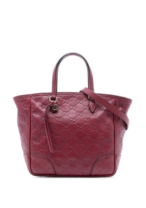 Gucci Pre-Owned 2016-2025 Small Guccissima Bree satchel - Red