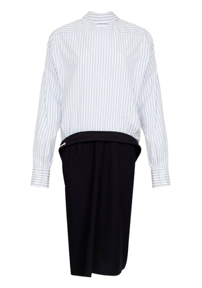 Maison Margiela panelled midi dress - White