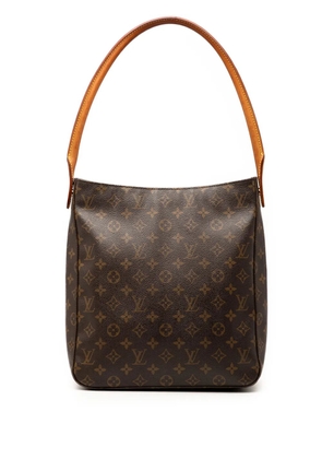 Louis Vuitton Pre-Owned 2002 Monogram Looping GM shoulder bag - Brown