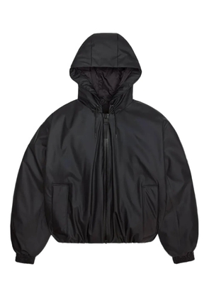 Rains zipped hooded jacket - Black
