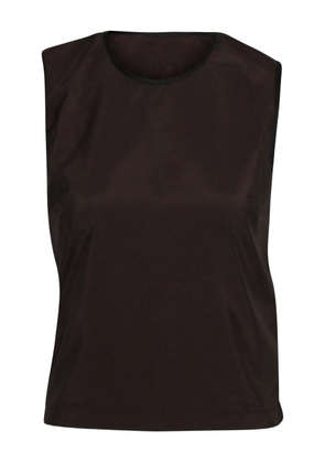 Prada Pre-Owned two-tone sleeveless top - Brown