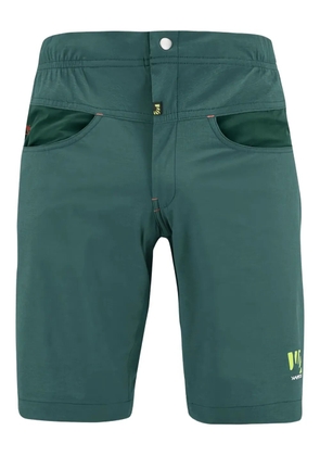 KARPOS logo print cargo shorts - Blue