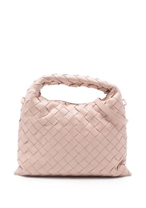 Bottega Veneta Pre-Owned 2012-2025 Mini Calfskin Intrecciato Hop satchel - Pink