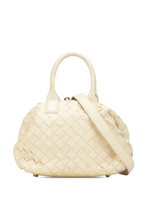 Bottega Veneta Pre-Owned 2012-2025 Mini Nappa Intrecciato Bauletto satchel - Yellow