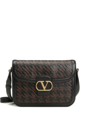 Valentino Garavani small 9TO5 leather shoulder bag - Black
