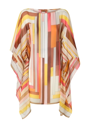 Missoni geometric-pattern mini dress - Brown