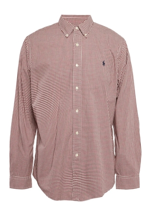 Polo Ralph Lauren Vintage gingham-check long-sleeve shirt - Red