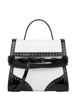 Moschino Tie Me tote bag - White