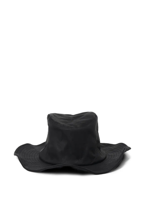 Yohji Yamamoto Ten Gallon leather hat - Black