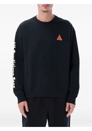 Nike graphic-print sweatshirt - Black