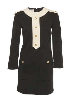 Gucci Pre-Owned button-detail crepe dress - Black