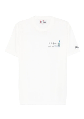 MC2 Saint Barth Arnott embroidered T-shirt - White