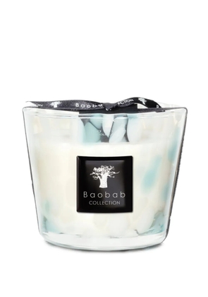 Baobab Collection Sapphire Pearls Max 10 scented candle (130g) - White