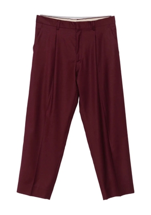 Costumein pleated trousers - Red