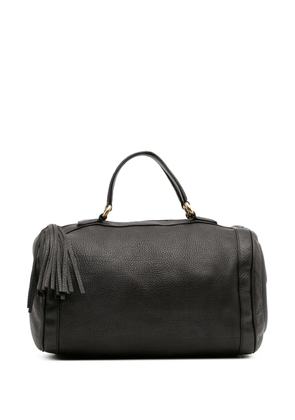 Gucci Pre-Owned 2016-2025 Medium Pebbled Calfskin Soho boston bag - Black