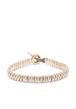 MAOR 18K yellow gold vermeil Zig bracelet - Silver