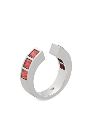 Tom Wood Arch Square ring - Silver