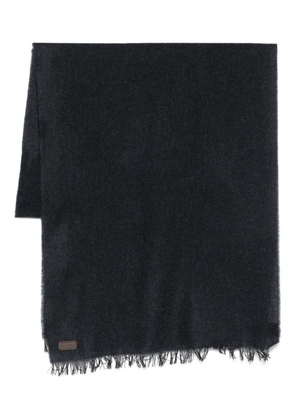 Canali cashmere scarf - Blue