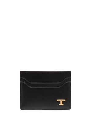 Tod's monogram leather cardholder - Brown